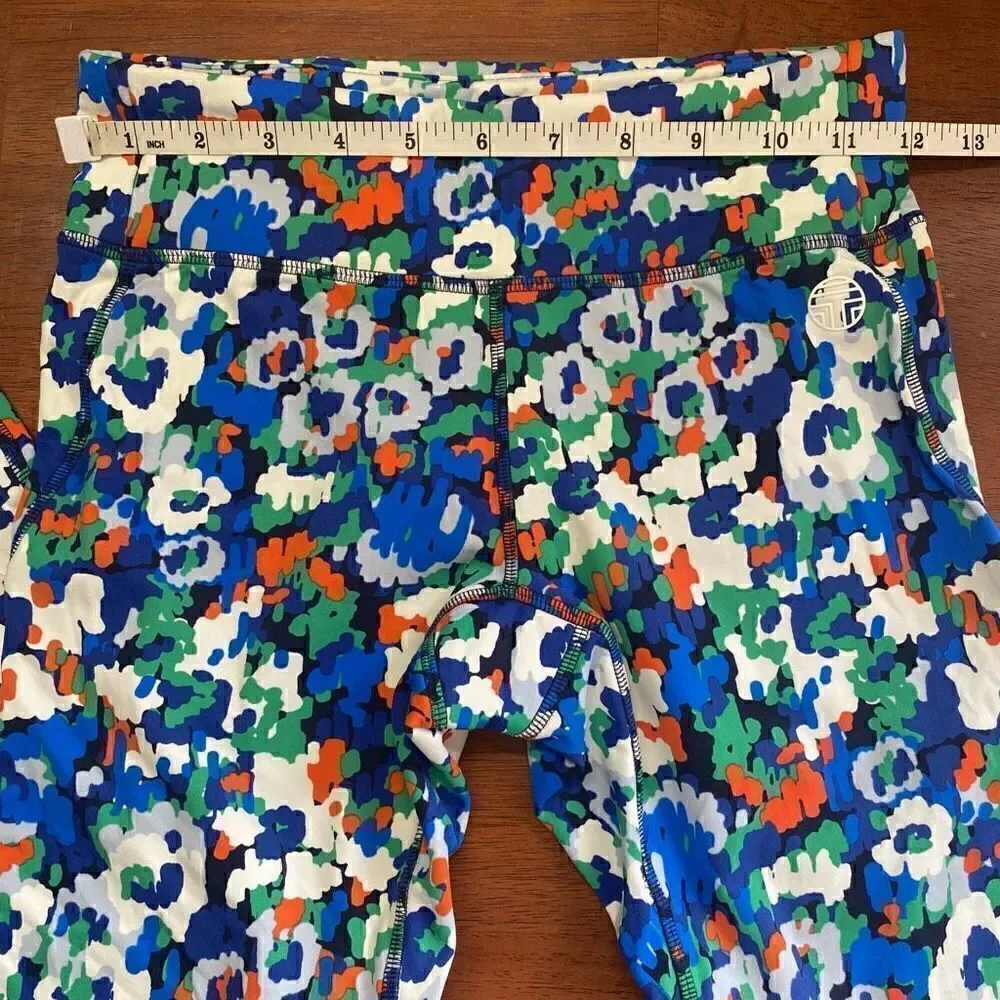 Tory  Burch sport Printed Chevron  leggings